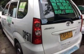 Toyota Avanza Taxi 2008 MT White For Sale 