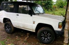 Isuzu Trooper 1985 4x4 DIESEL White For Sale 