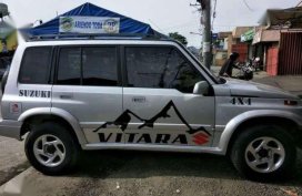 Fresh Suzuki Vitara 4x4 Matic 1997 Silver For Sale 