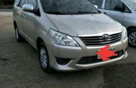 Toyota Innova E Manual Diesel 2013 For Sale 