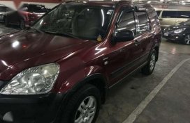 For Sale Honda CRV 2003 Manual Red SUV 