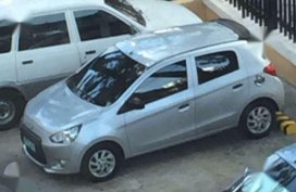Mitsubishi Mirage GLX 2013 AT Silver For Sale 