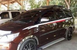 Toyota Innova 2015 Manual Brown For Sale 