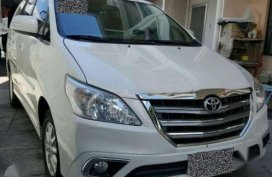 2014 Toyota Innova 2.5G AT White For Sale 