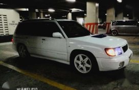 Subaru Forester STi SF5 AT White For Sale 