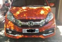 Honda Mobilio RS Navi CVT AT Orange For Sale 