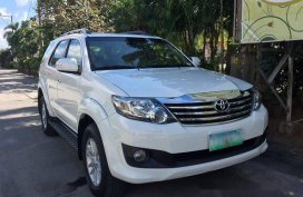 Toyota Fortuner 2012 white for sale