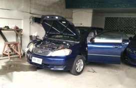 Toyota Corolla Altis J 2003 MT Blue For Sale 