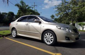 Toyota Corolla Altis 2009 sedan beige for sale