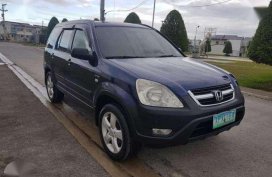Honda CRV 2004 AT Blue SUV For Sale 