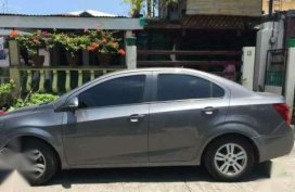 2014 Chevrolet Sonic 1.4 Matic Gray For Sale 