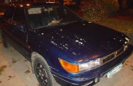 Mitsubishi Lancer 1989 blue for sale