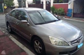 Honda Accord 2005 AT Gray Sedan For Sale 