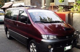 Well-kept Hyundai Starex 2000 SVX A/T for sale in Metro Manila