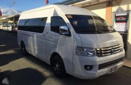 2016 Foton View Traveller WHITE FOR SALE