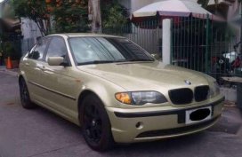 2002 BMW 318i 2002 AT Golden Sedan For Sale 