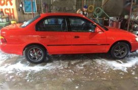 Toyota Corolla 1992 Manual Red Sedan For Sale 