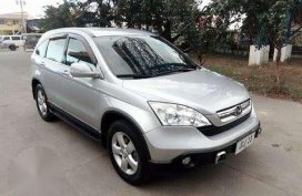 Honda CR-V 2007 AT SILVER FOR SALE