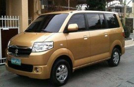 Good as new Suzuki APV 2008 for sale in Metro Manila