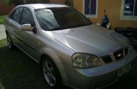 Chevrolet Optra 2004 Manual Silver For Sale 