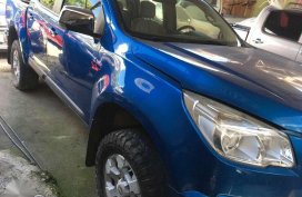 2013 Chevrolet Colorado 4x4 MT Blue For Sale 
