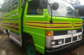 Isuzu Elf Truck 12ft 4BC2 MT Green For Sale 
