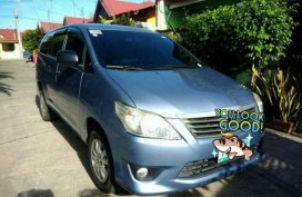 Toyota Innova E 2012 MT blue for sale