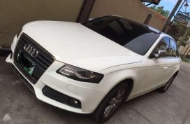 Audi A4 Automatic White Sedan For Sale 