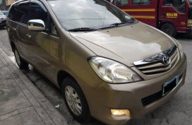 Well-kept Toyota Innova 2010 G A/T for sale in Metro Manila