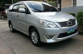 2013 Toyota Innova G D4D Diesel engine for sale