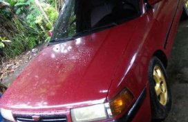 1994 Mazda 323 red gasoline manual for sale