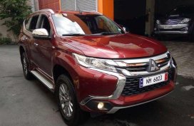2016 Mitsubishi MONTERO RED for sale