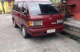 Toyota Liteace 1994 MT Red Van For Sale 