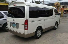 2014 Toyota Hiace Super Grandia AT White For Sale 