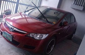 Honda Civic 2006 AT 1.8S Red Sedan For Sale 