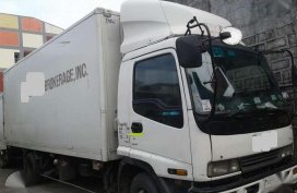 Isuzu Forward Reefer Van 6HH1 With Lifter For Sale 