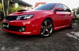 Subaru Impreza Wrx Sti 2009 MT Red For Sale 