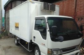 Isuzu Elf Refvan Truck Japan MT White For Sale 