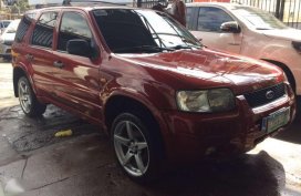 Fresh Ford Escape 2005 XLS 2.3 Red For Sale 