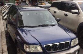 Subaru Forester 2003 Manual Blue For Sale 