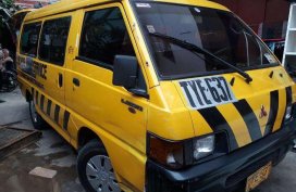 Mitsubishi L300 Van 4D56 AT Yellow For Sale 