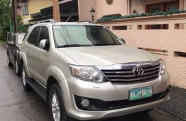 2012 mode Toyota Fortuner for sale 