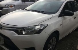 Toyota Vios J 2015 MT White Sedan For Sale 