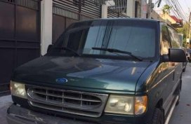 1998 Ford E150 E350 V8 Diesel Green For Sale 