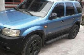 Ford Escape manual 2002 model for sale