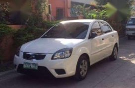KIA RIO 2011 white for sale