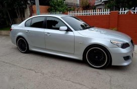 Fresh BMW E60 525i AT Silver Sedan For Sale 