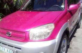 2004 Toyota RAV4 pink for sale