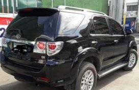 Toyota Fortuner 2012 Manual Black For Sale 