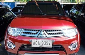 2014 Mitsubishi Montero Sport Gls V AT Red For Sale 